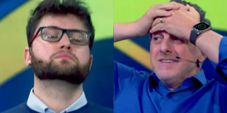 Apresentador da Globo responde participante nas redes sociais (Foto: Reprodução/Globoplay/Montagem TV Foco) Apresentador da Globo responde participante nas redes sociais (Foto: Reprodução/Globoplay/Montagem TV Foco)