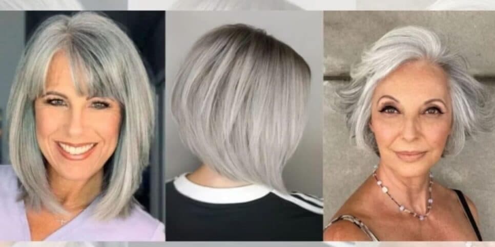 Fios grisalhos: Cores de cabelo que valorizam rosto das mulheres 60+