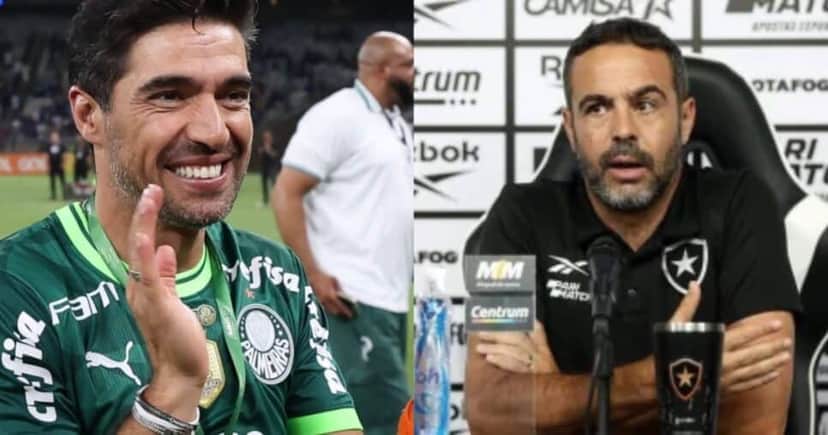 Abel Ferreira e Artur Jorge - (Montagem / TV FOCO) Abel Ferreira e Artur Jorge - (Montagem / TV FOCO)