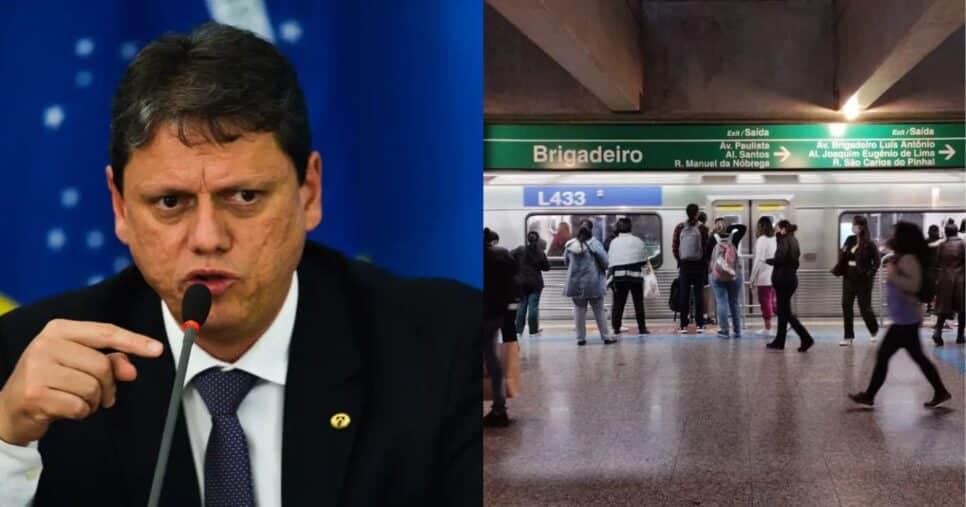 Tarcísio de Freitas, Metrô Tarcísio de Freitas, Metrô