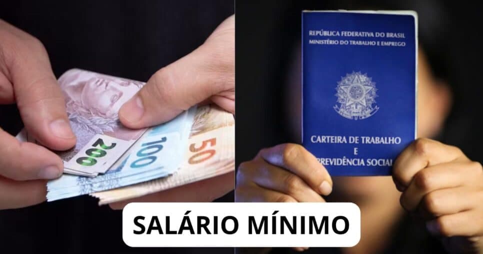 SALÁRIO MÍNIMO - Montagem: TVFOCO SALÁRIO MÍNIMO - Montagem: TVFOCO
