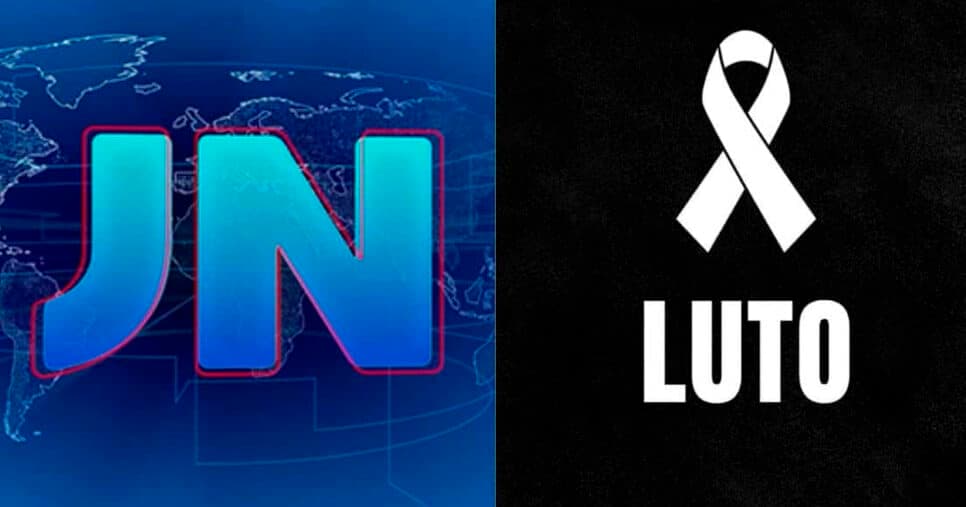 Luto: Jornal Nacional interrompe programação da Globo e confirma tragédia