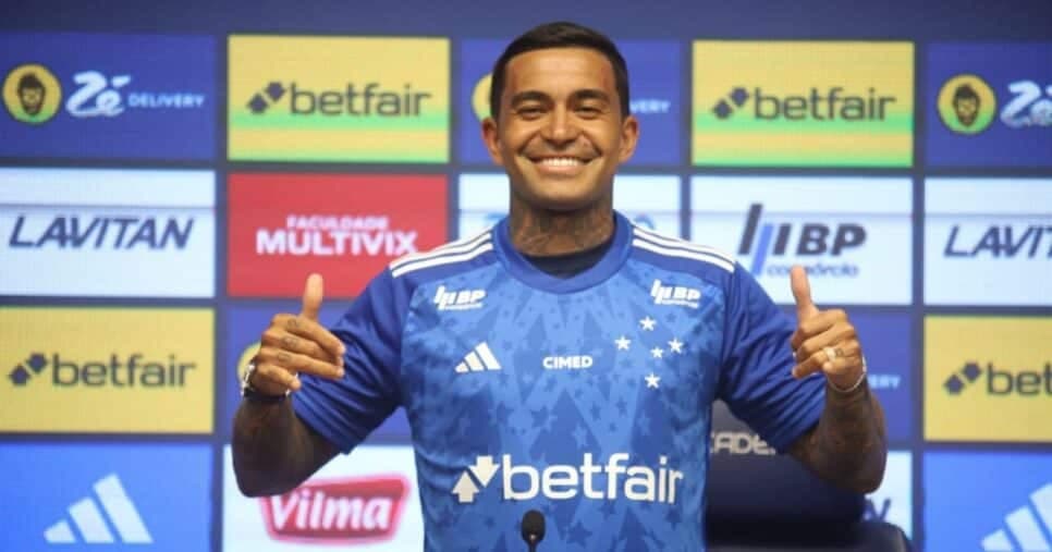 Dudu no Cruzeiro (Reprodução/Internet) Botafogo Dudu no Cruzeiro (Reprodução/Internet) Botafogo