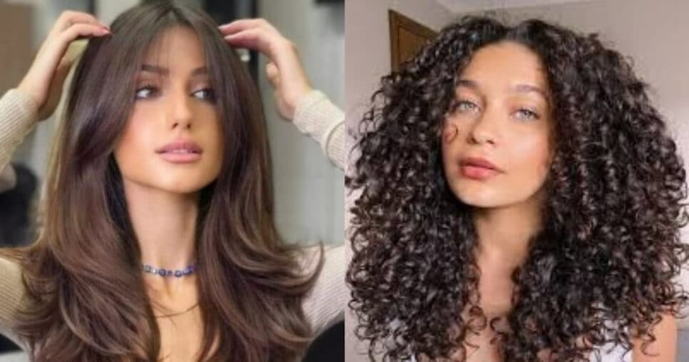 Corte de cabelo camadas desordenadas (Foto: Reprodução/Montagem TV Foco) Corte de cabelo camadas desordenadas (Foto: Reprodução/Montagem TV Foco)