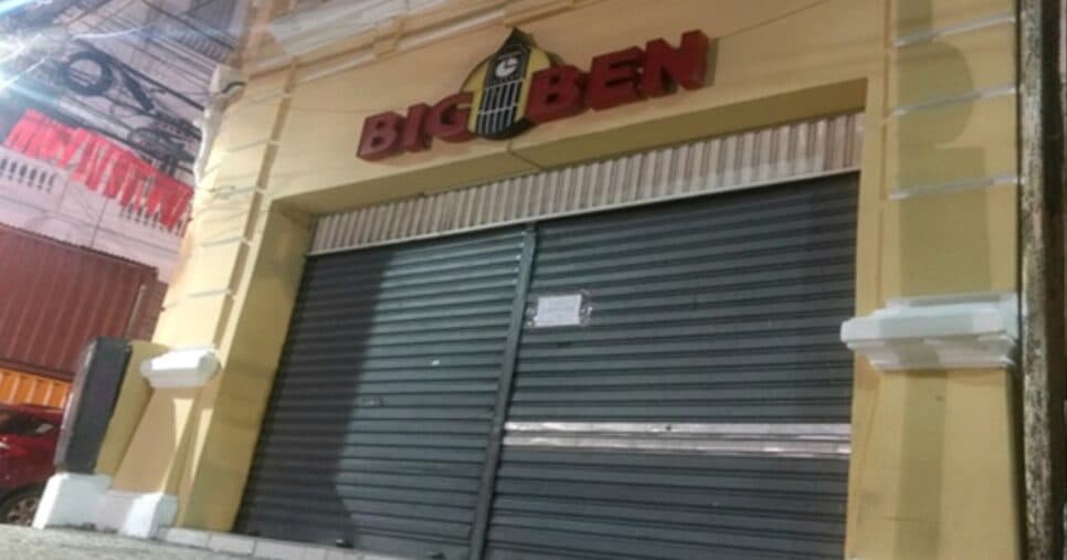 Big Ben fechou as portas no Pernambuco (Foto: Reprodução/ Internet) Big Ben fechou as portas no Pernambuco (Foto: Reprodução/ Internet)