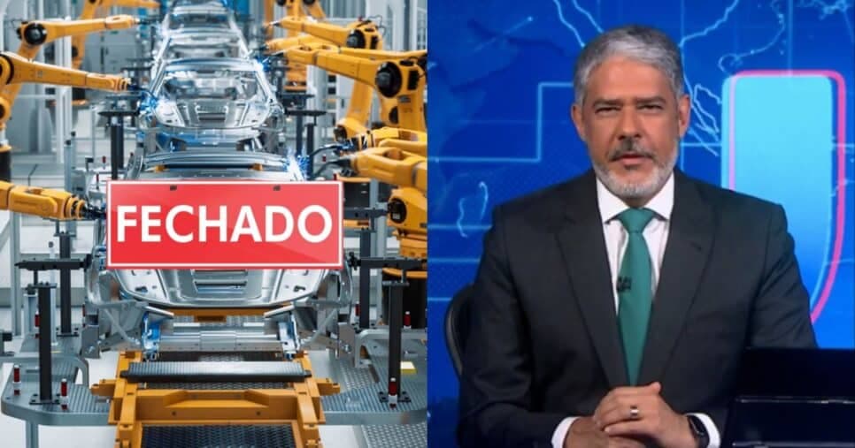 Fábricas fechadas e adeus ao Brasil: Fim de uma era de montadora de carros confirmada por Bonner no JN