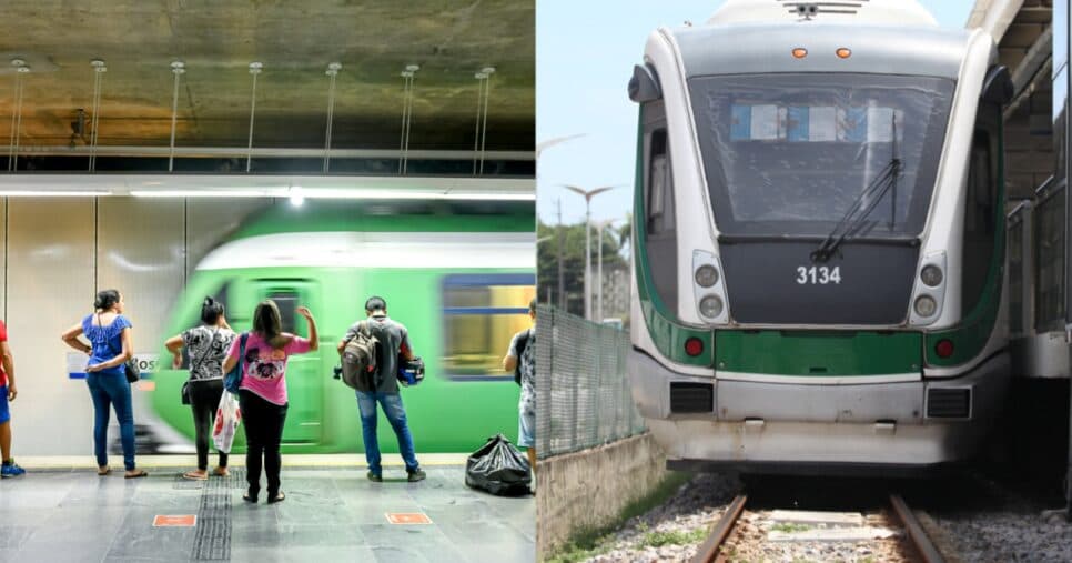 Metrô e VLT de GRAÇA: Lista de 7 CPFs podem contar com gratuidade no transporte público em Fortaleza-CE
