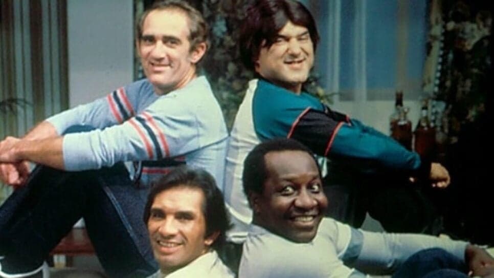 Trapalhões: Didi (Renato Aragão), Zacarias, Dedé e Mussum (Foto: Reprodução/ Internet) Trapalhões: Didi (Renato Aragão), Zacarias, Dedé e Mussum (Foto: Reprodução/ Internet)