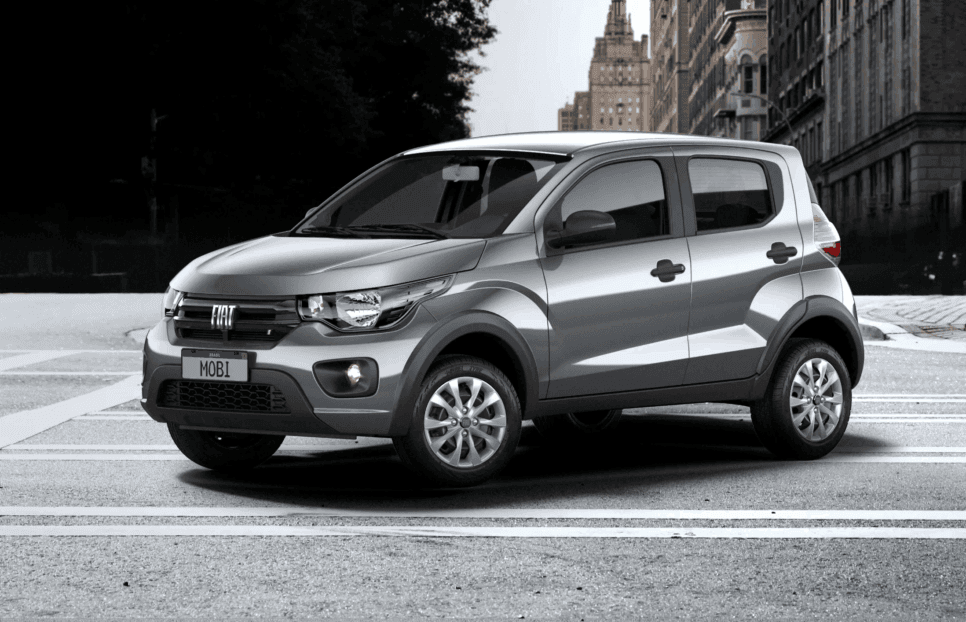 Fiat Mobi Like 2025 - Foto: Internet Fiat Mobi Like 2025 - Foto: Internet