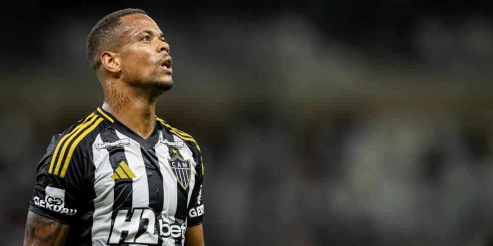 Caio Paulista vem perdendo espaço no Atlético-MG (Reprodução: Pedro Souza) Caio Paulista vem perdendo espaço no Atlético-MG (Reprodução: Pedro Souza)