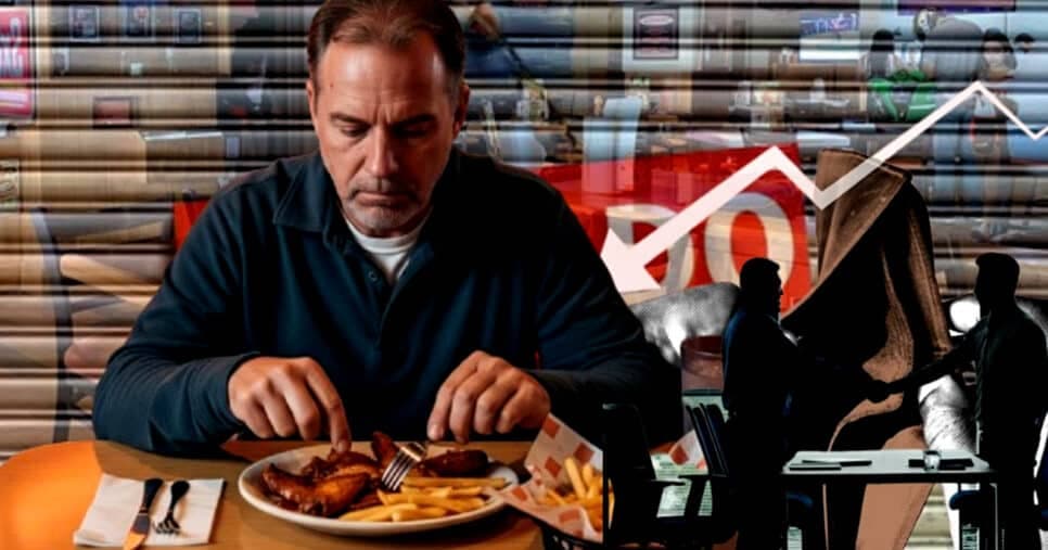 Venda de 100 unidades e pedido de falência: Rede de restaurantes nº1 apela para sobreviver em 2025