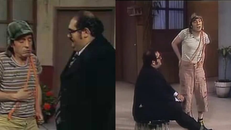 Chaves envia mensagem arrepiante ao Sr. Barriga através de psicografia (Foto: Reprodução/ Internet/ Montagem) Chaves envia mensagem arrepiante ao Sr. Barriga através de psicografia (Foto: Reprodução/ Internet/ Montagem)