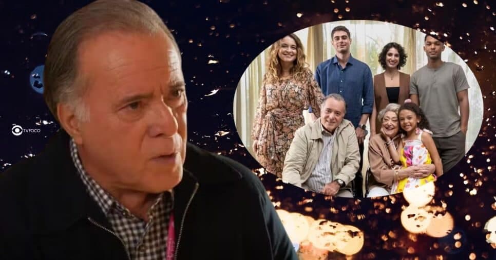 Abel e família Boaz em Dona de Mim (Foto: Reprodução / Globo / Montagem TV Foco) Abel e família Boaz em Dona de Mim (Foto: Reprodução / Globo / Montagem TV Foco)