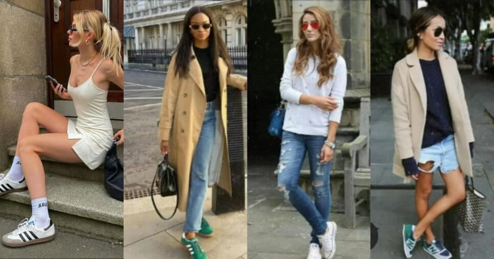 Mulheres mais maduras estão preferindo tênis (Foto: Reprodução/Montagem TV Foco) Mulheres mais maduras estão preferindo tênis (Foto: Reprodução/Montagem TV Foco)