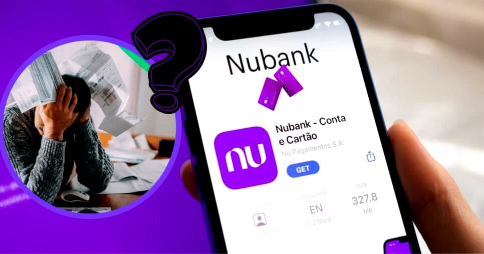 Nome sujo e punição: Informe do Banco Central a quem está com fatura atrasada no Nubank deve ser lido hoje