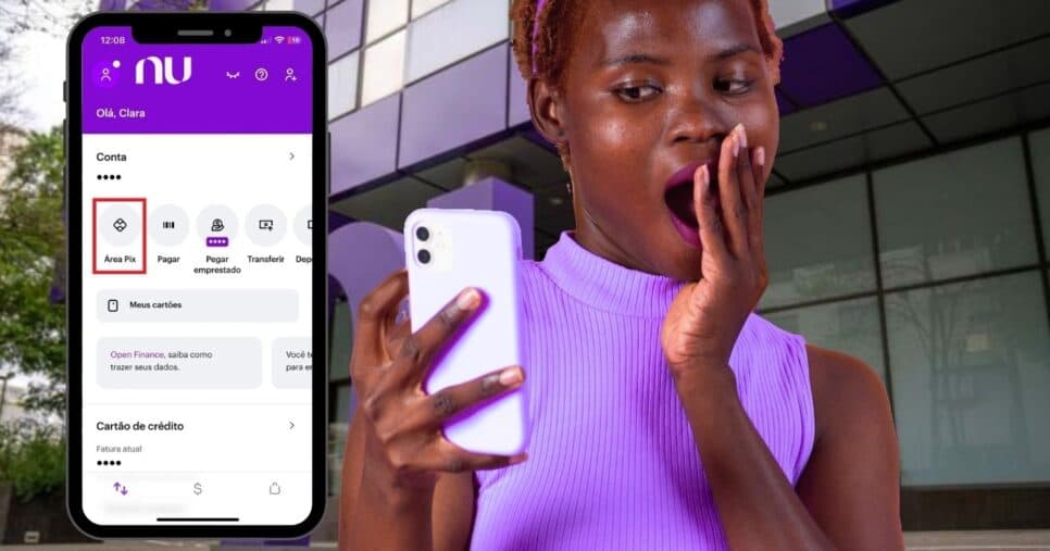 Comunicado do Nubank a todos os clientes que usam o PIX chega hoje 5/8