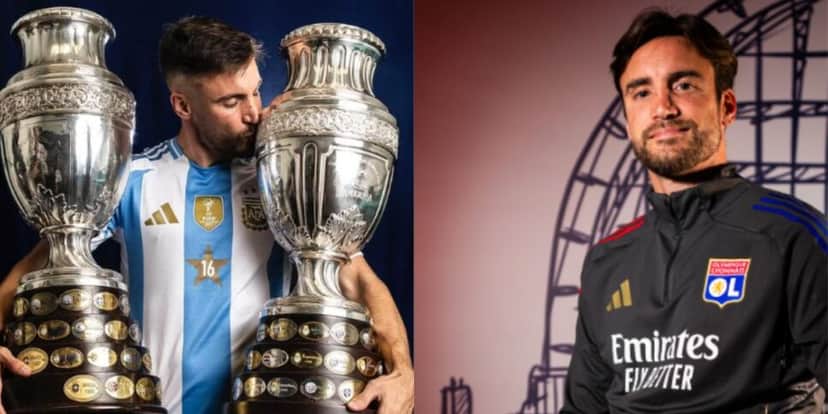 Tagliafico renovou contrato com o Lyon (Reprodução: Instagram) Tagliafico renovou contrato com o Lyon (Reprodução: Instagram)