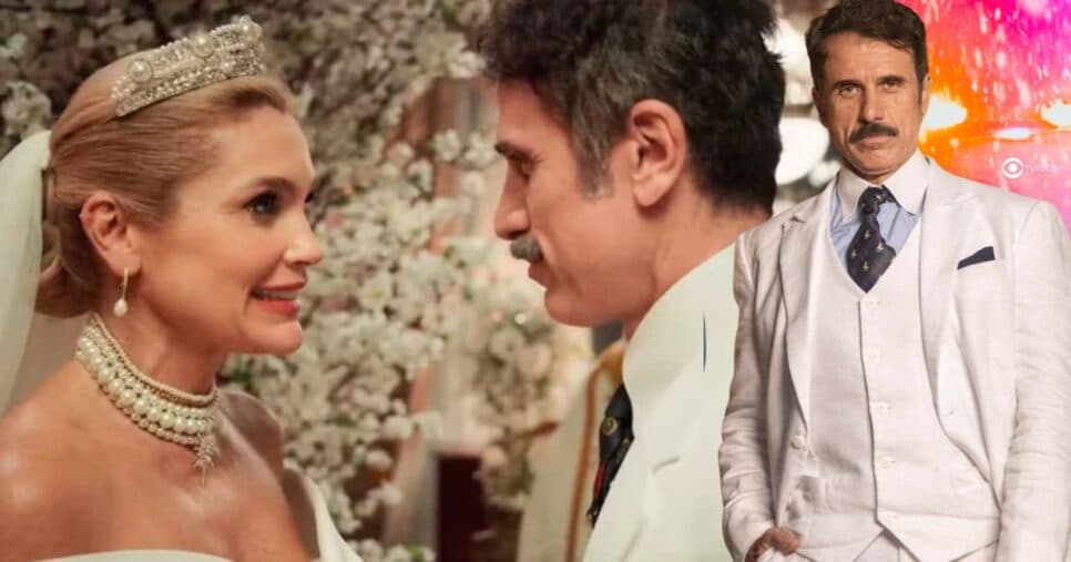Sandra e Ernesto em Êta Mundo Melhor! (Foto: Reprodução / Globo / Montagem TV Foco) Sandra e Ernesto em Êta Mundo Melhor! (Foto: Reprodução / Globo / Montagem TV Foco)
