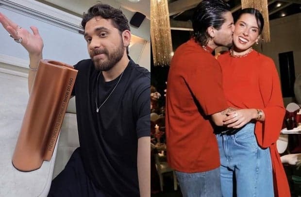 Gustavo Mioto, Ana Castela e Zé Felipe (Foto: Reprodução / Instagram)
Gustavo Mioto, Ana Castela e Zé Felipe (Foto: Reprodução / Instagram)