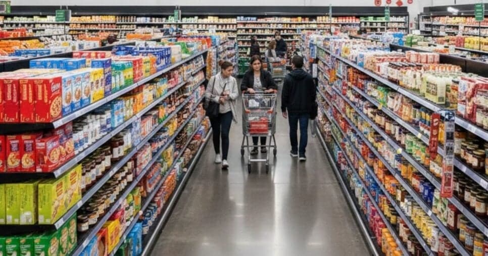 Ilustração supermercados (Foto: Montagem TV Foco / GMN) Ilustração supermercados (Foto: Montagem TV Foco / GMN)