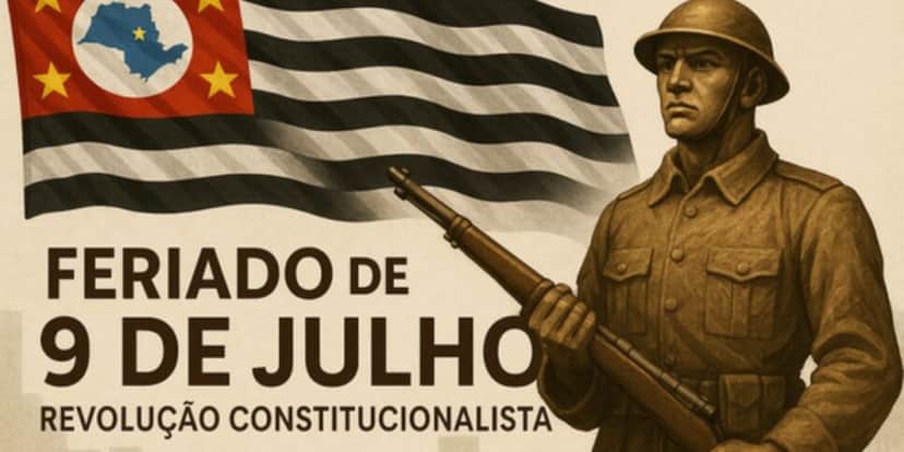 Revolução Constitucionalista em São Paulo no dia 9 de julho (Reprodução: Divulgação) Revolução Constitucionalista em São Paulo no dia 9 de julho (Reprodução: Divulgação)