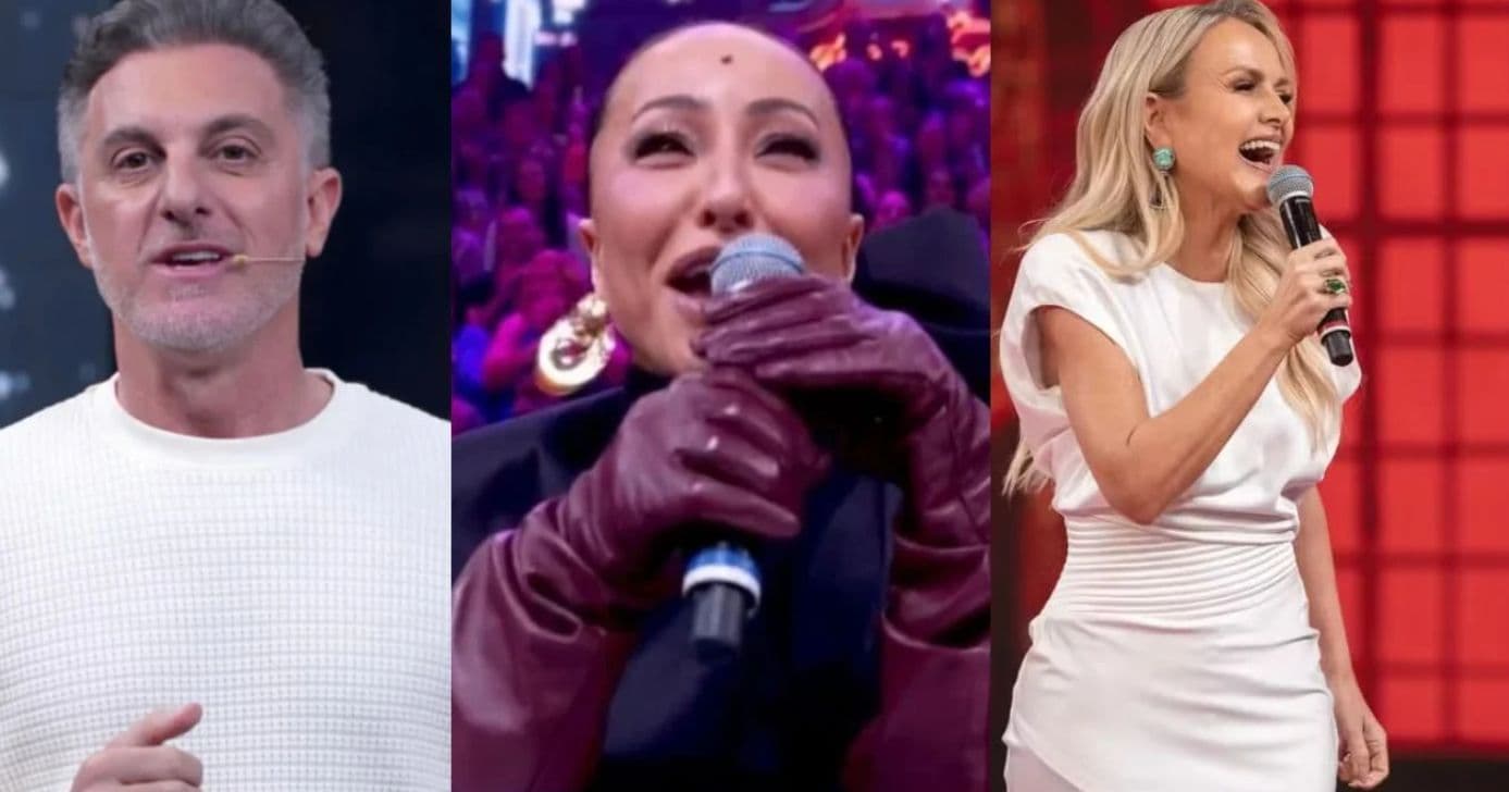 Luciano Huck, Sabrina Sato e Eliana no Domingão (Foto: Reprodução / Globo) Luciano Huck, Sabrina Sato e Eliana no Domingão (Foto: Reprodução / Globo)