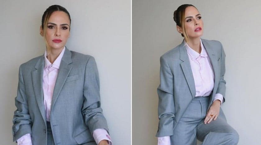 Ana Paula Renault usou look dado por Xuxa Meneghel no Domingão (Foto: Reprodução / Instagram) Ana Paula Renault usou look dado por Xuxa Meneghel no Domingão (Foto: Reprodução / Instagram)