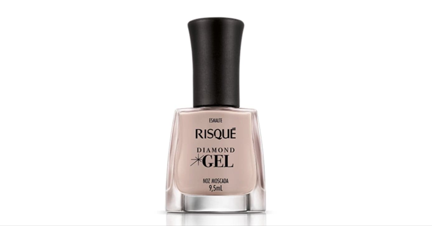 Esmalte Risqué Diamond Gel Noz Moscada (Foto: Reprodução/Internet) Esmalte Risqué Diamond Gel Noz Moscada (Foto: Reprodução/Internet)
