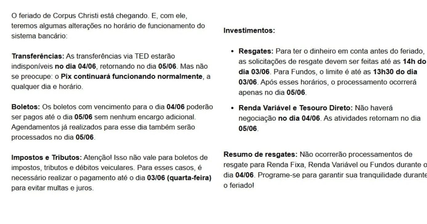 Comunicado do Nubank (Foto: Reprodução) Comunicado do Nubank (Foto: Reprodução)