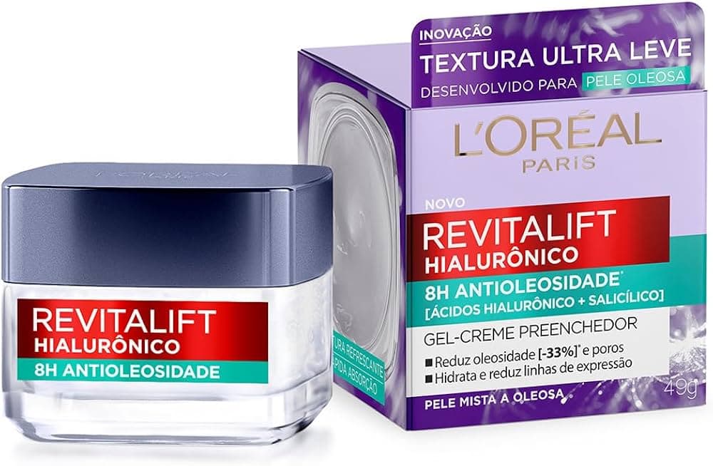 Creme Hidratante L'Oréal Paris Hialurônico (Foto Reprodução) Creme Hidratante L'Oréal Paris Hialurônico (Foto Reprodução)