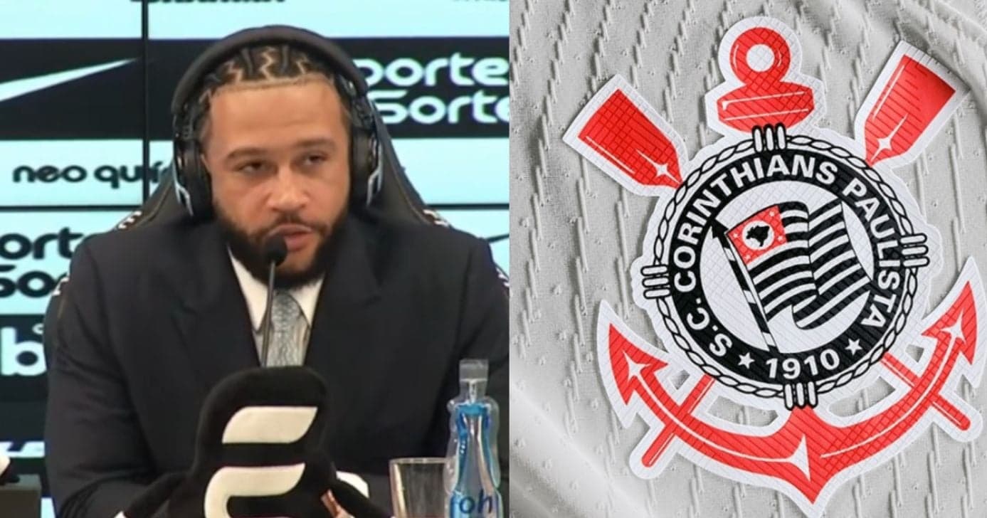 Memphis Depay no Corinthians - Foto: YouTube Memphis Depay no Corinthians - Foto: YouTube