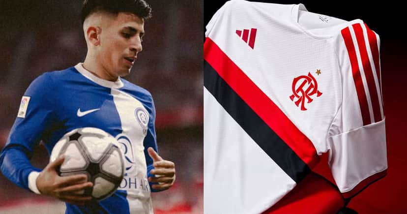 Flamengo quer contratar Thiago Almada - Foto: Montagem/Instagram Flamengo quer contratar Thiago Almada - Foto: Montagem/Instagram