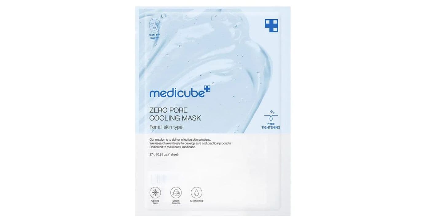 Máscara coreana Medicube Zero Pore Cooling Mask (Foto: Medicube) Máscara coreana Medicube Zero Pore Cooling Mask (Foto: Medicube)