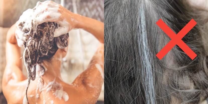 Shampoo caseiro para escurecer os cabelos brancos sem tinta (Reprodução: Montagem TV Foco) Shampoo caseiro para escurecer os cabelos brancos sem tinta (Reprodução: Montagem TV Foco)