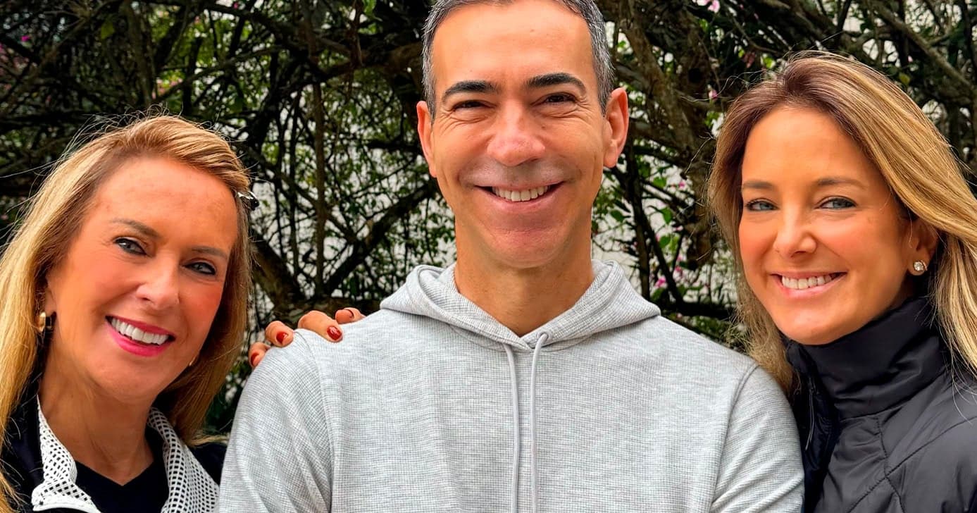 César Tralli revela o que sente e pensa da sogra, mãe de Tici: "Você é..."